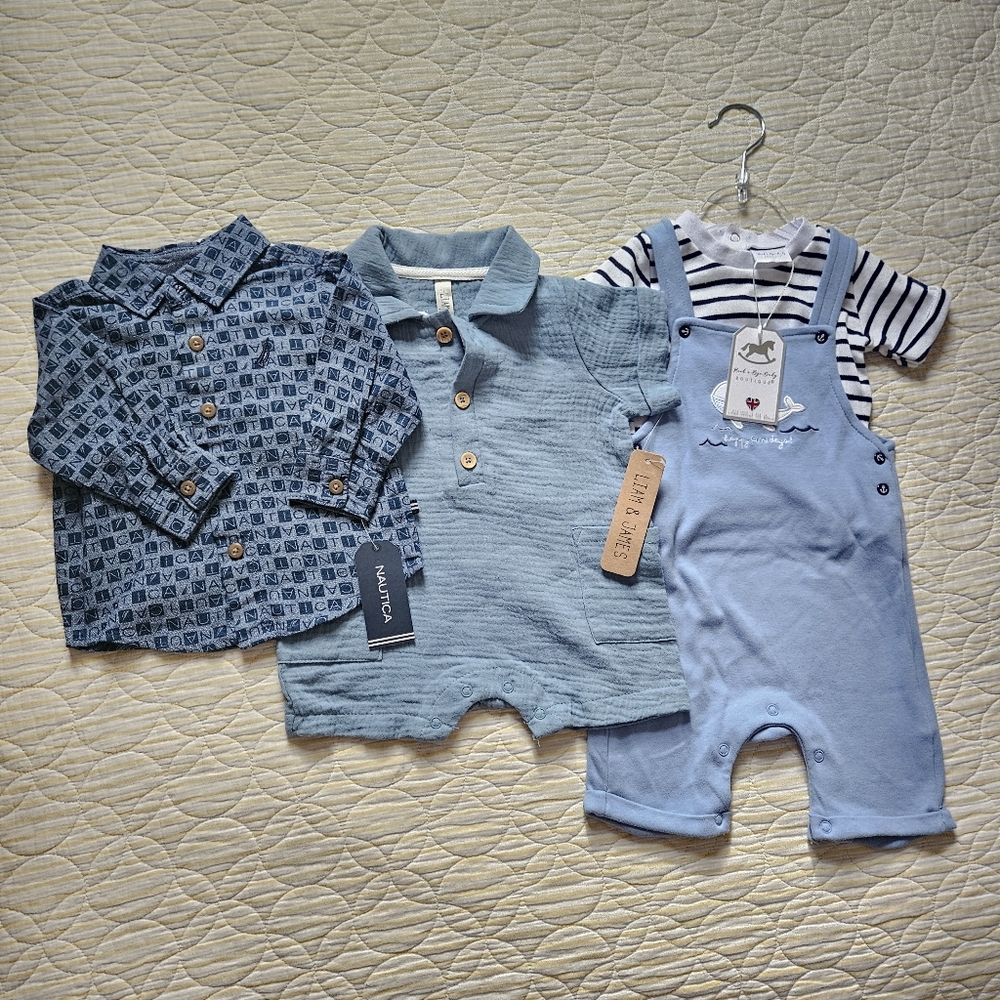 ⚓️NWT Baby Boy Bundle⚓️ - Picture 1 of 7